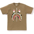 BAPE MENS 1ST CAMO SHARK T-SHIRT