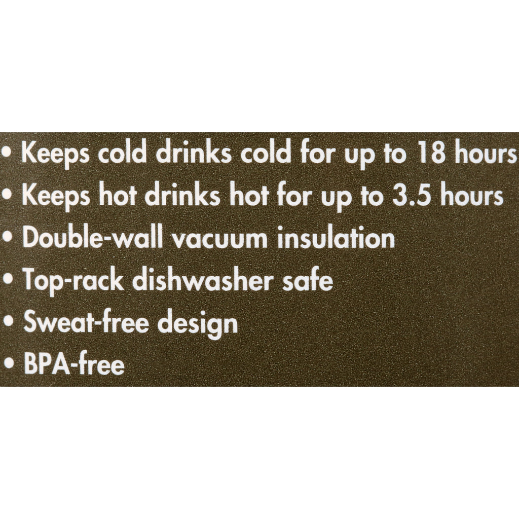 Ozark Trail 32 oz Stainless Steel Insulated Tumbler, Black