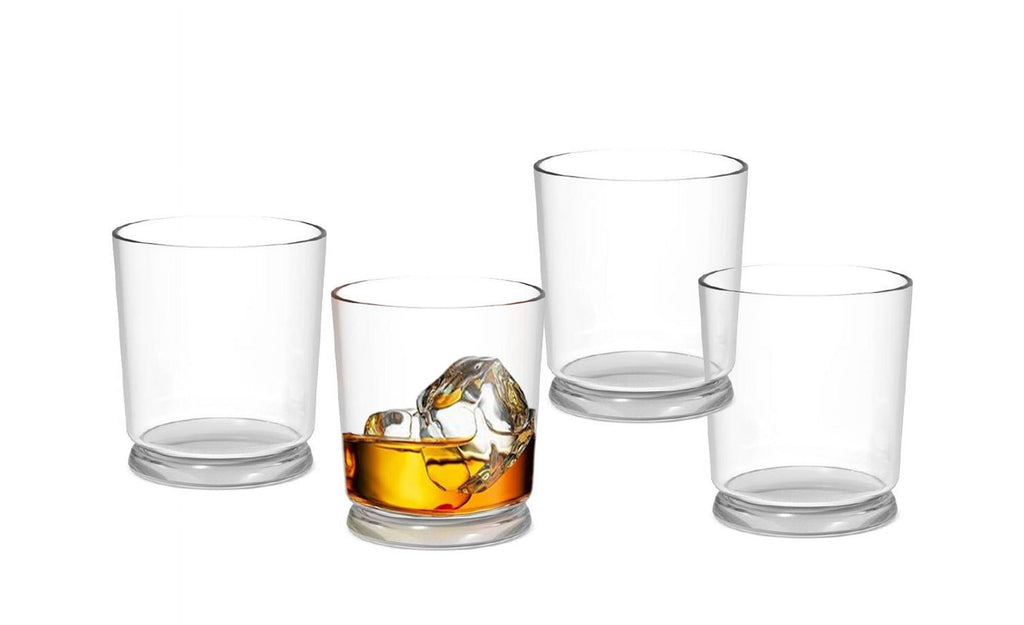 Better Homes &amp; Gardens Emerson Clear Glass DOF 12ounces 4 Pack