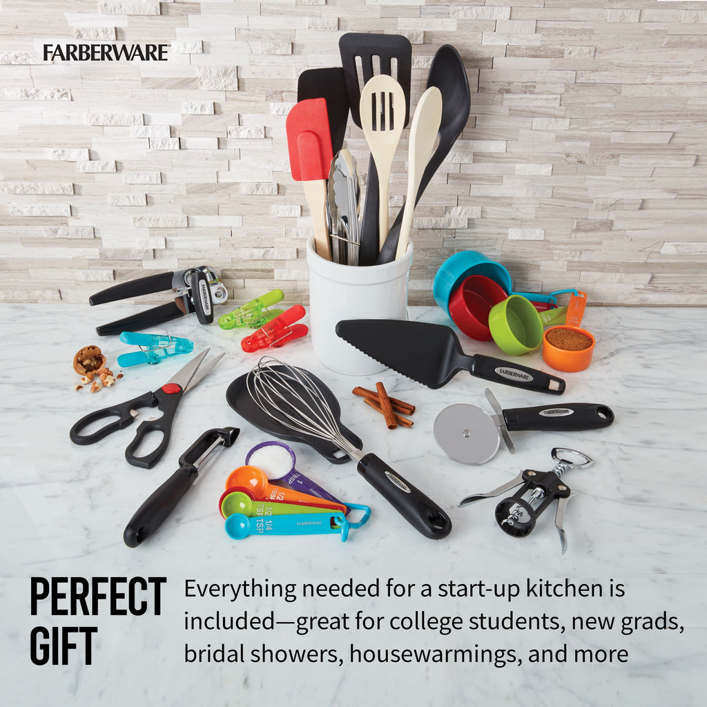 28-Piece Kitchen Utensil &amp; Gadget Set, Multicolor