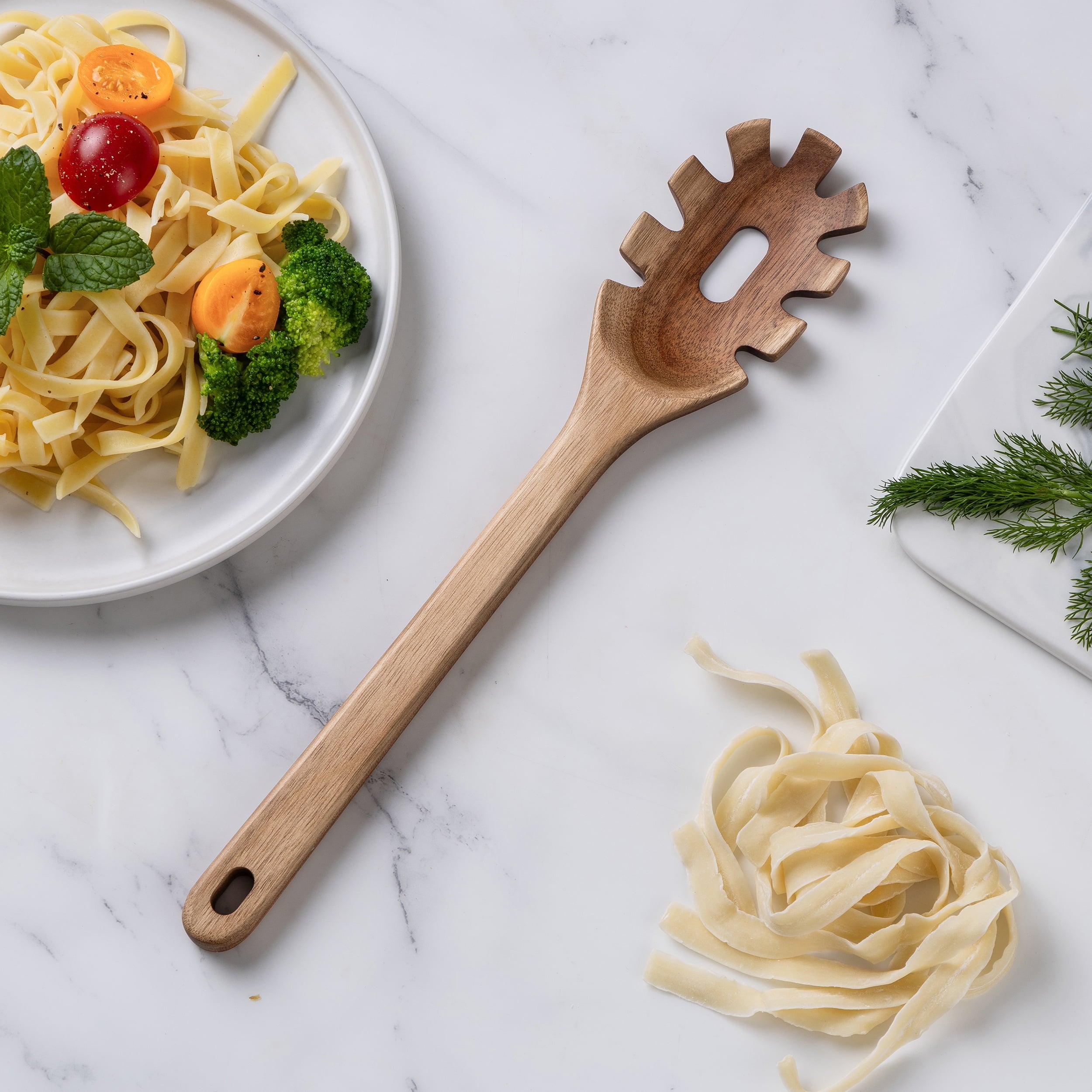 Wood Spaghetti spoon