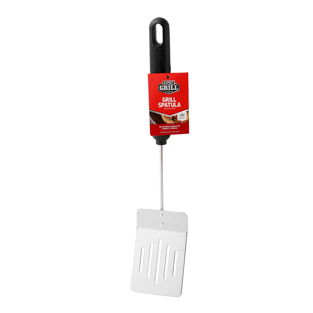 Expert Grill 15inch Stainless Steel Barbecue Spatula with Detachable Handle