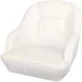 Bucket Pontoon Boat Seat (White/Blue)