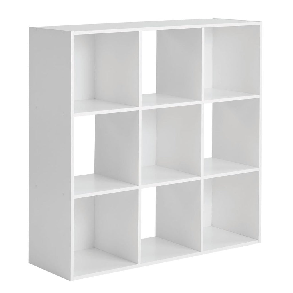 9 Cube Storage Organizer, White