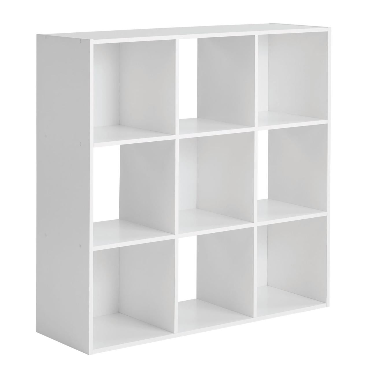 9 Cube Storage Organizer, White