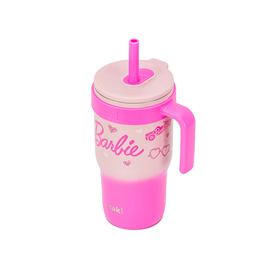18oz Stitch Kids Straw Handle Tumbler