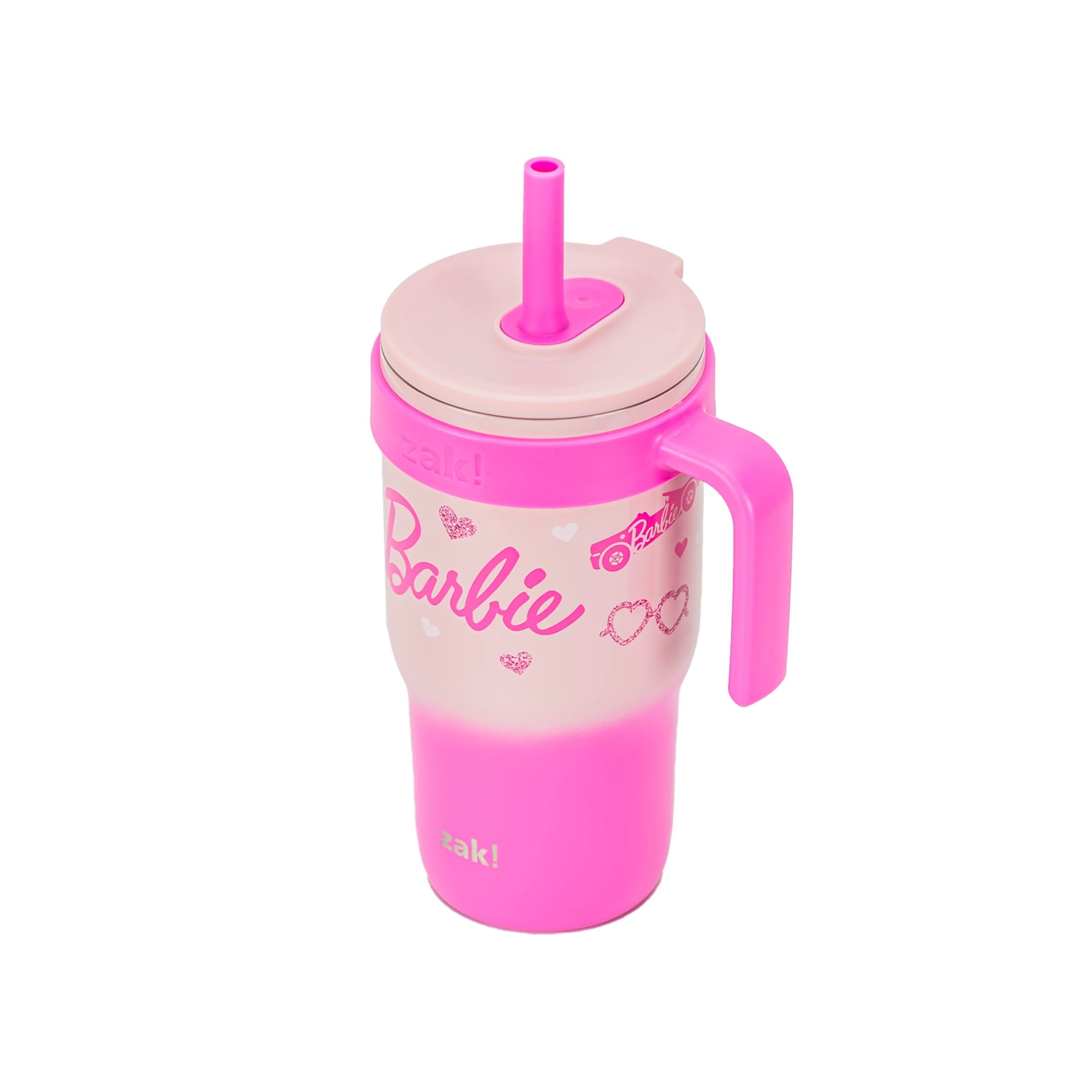 18oz Stitch Kids Straw Handle Tumbler