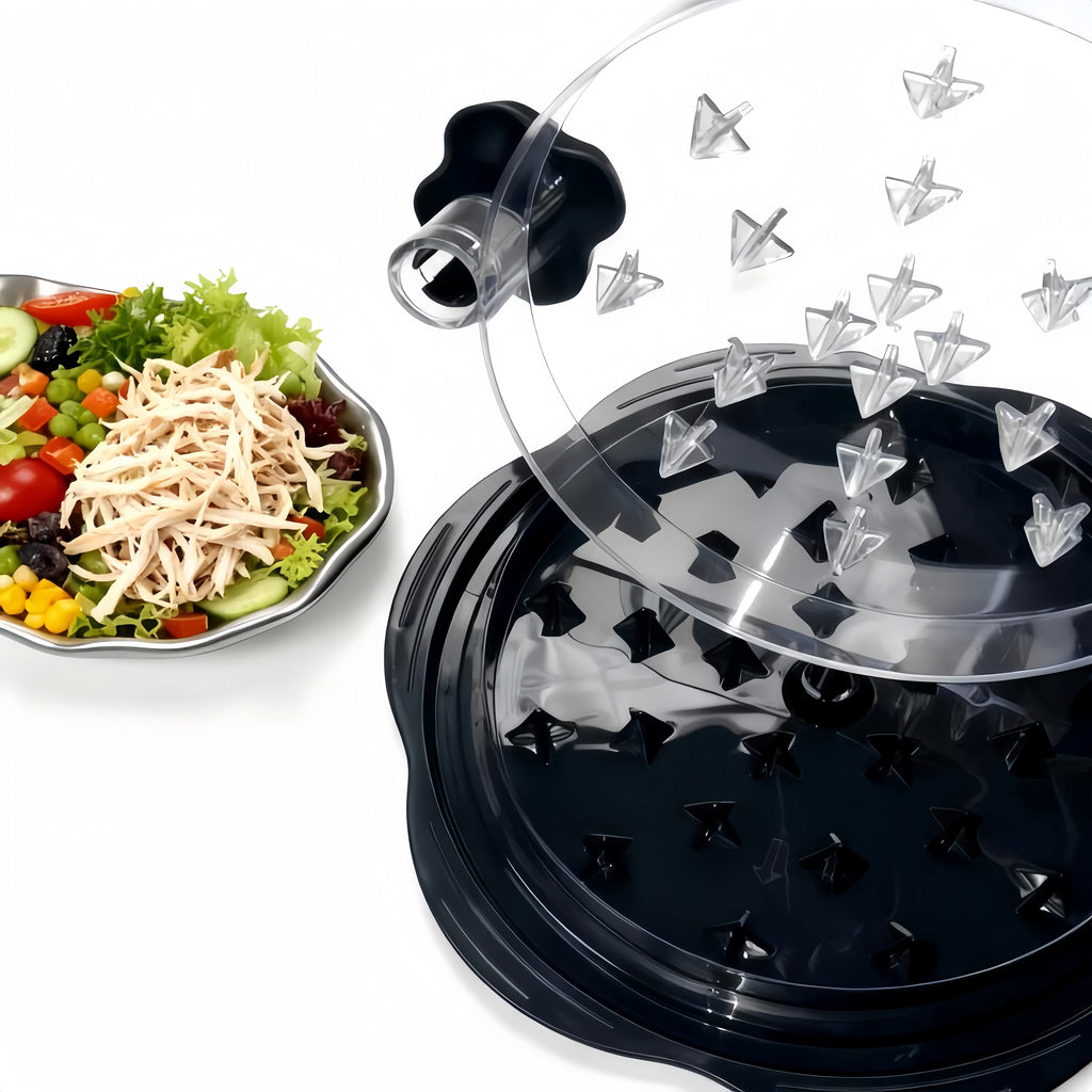 Chicken Shredder Tool Twist (Large 10 Inch), Meat Shredder for Pulled Pork Beef &amp; Chicken, BPA Free with Anti-Slip Base &amp; Handle, Kitchen Gadget, 1 Count