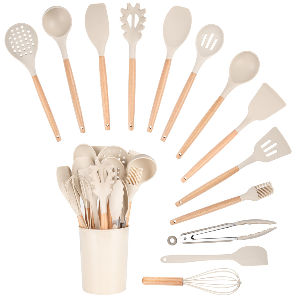 14pcs Cooking Utensil Set with Caddy