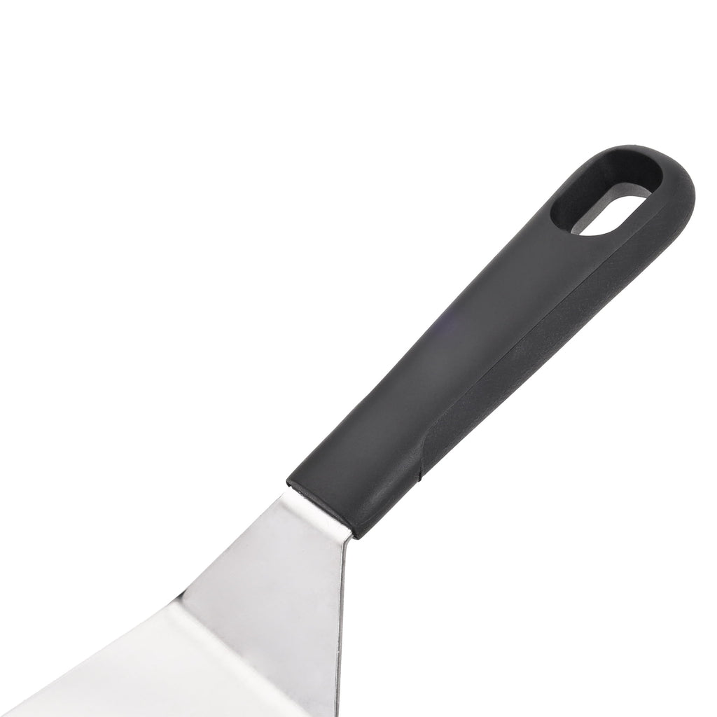 Stainless Steel Mini Dessert Spatula with Softgrip Handle for Serving Pancakes or Desserts