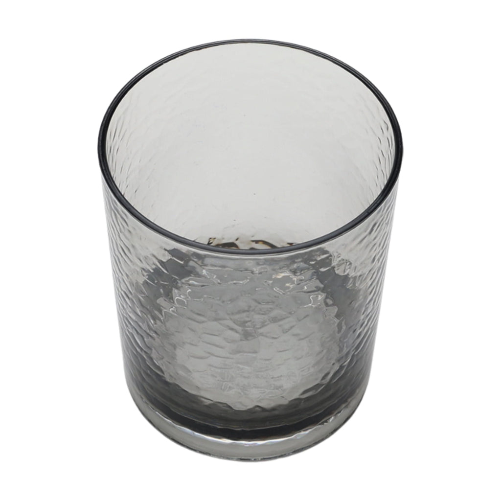 (2 pack) Better Homes &amp; Gardens 14-Ounce Tritan Short Hammered Tumbler, Smoke