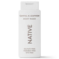 Body Wash, Santal &amp; Leather, Sulfate Free, Naturally Derived Ingredients, 24hr Freshness, for Women &amp; Men, 18 fl oz