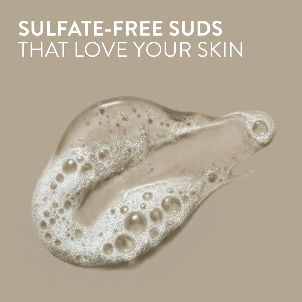 Body Wash, Santal &amp; Leather, Sulfate Free, Naturally Derived Ingredients, 24hr Freshness, for Women &amp; Men, 18 fl oz