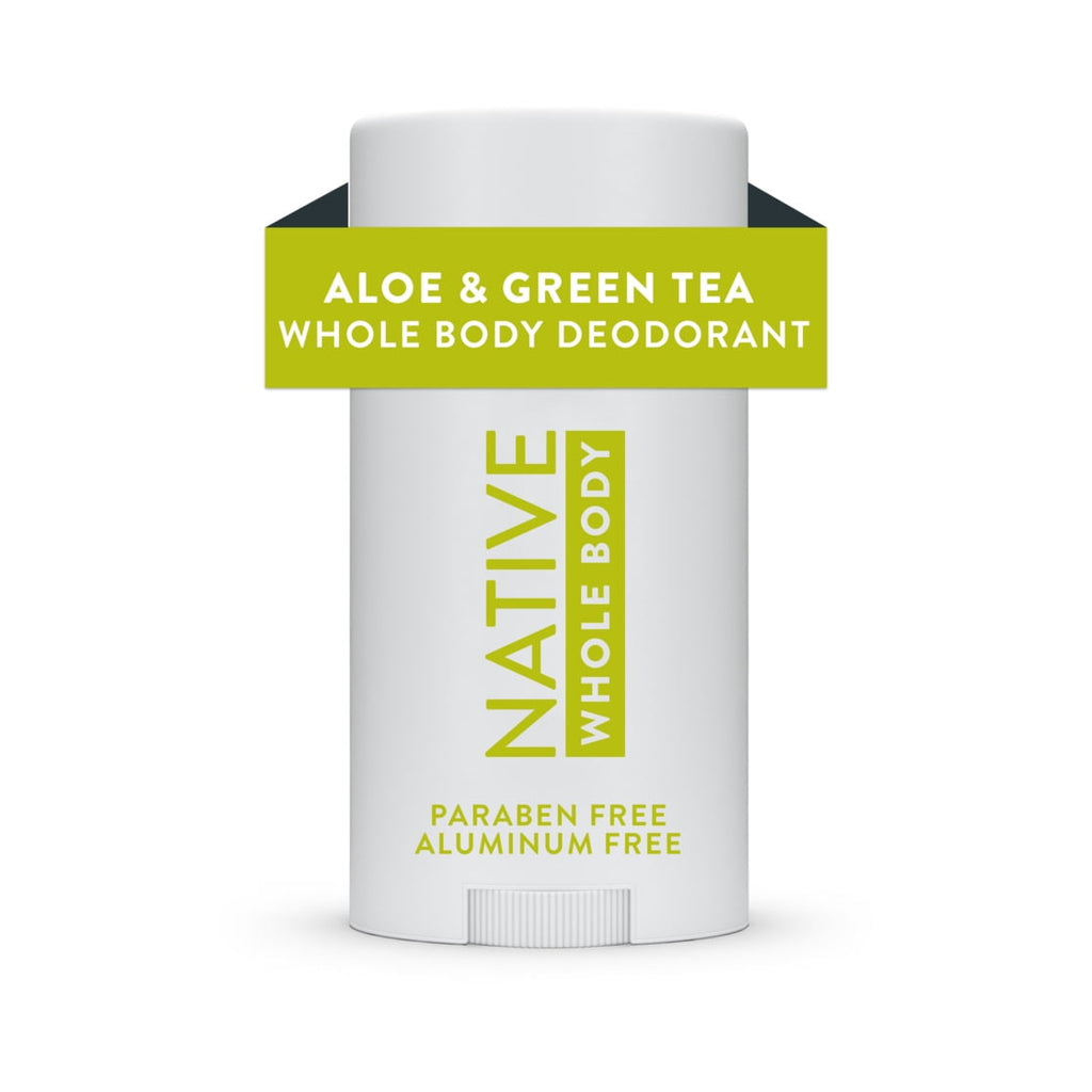 Deodorant, Aluminum Free, Aloe &amp; Green Tea Sensitive Whole Body Deodorant 2.4 oz