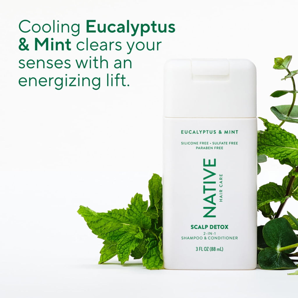 Eucalyptus &amp; Mint 2 in 1 Shampoo &amp; Conditioner 3.0 fl oz