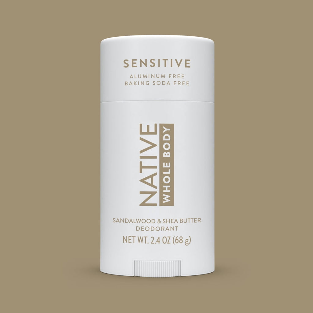 Sandalwood &amp; Shea Butter, Sensitive Whole Body Deodorant, 2.4 oz