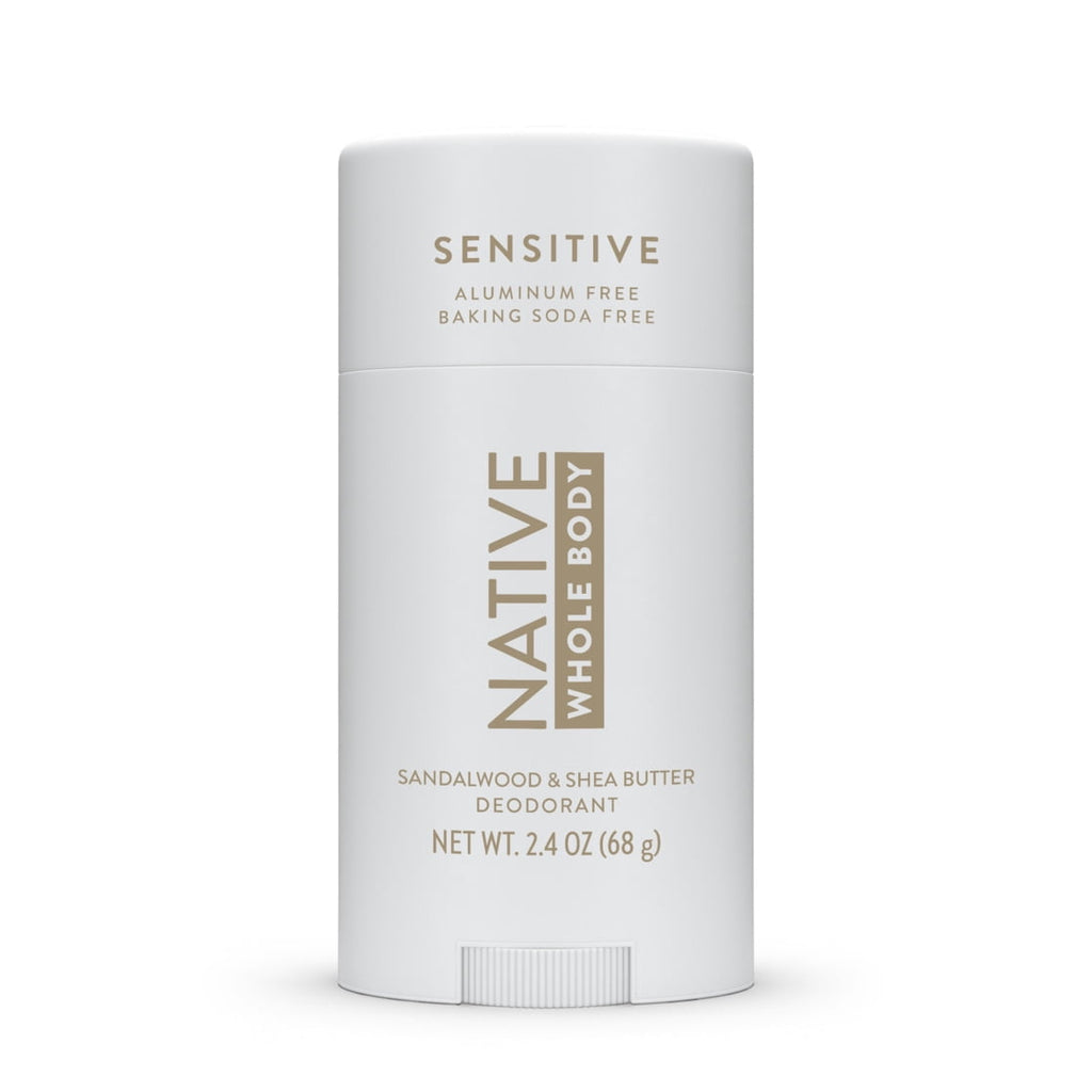 Sandalwood &amp; Shea Butter, Sensitive Whole Body Deodorant, 2.4 oz
