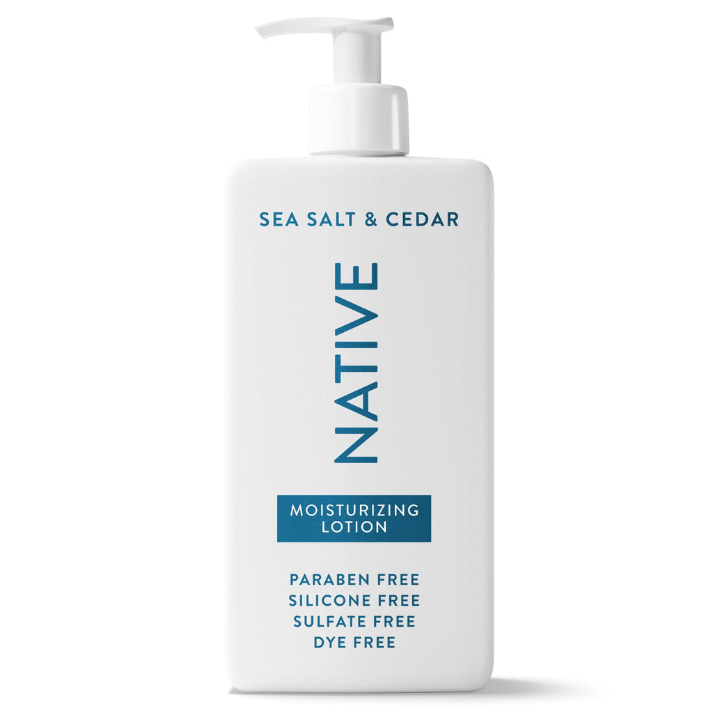 Moisturizing Body Lotion, Sea Salt &amp; Cedar, Daily Dermatologist Tested for Sensitive Skin, for Women &amp; Men, 16.5 fl oz