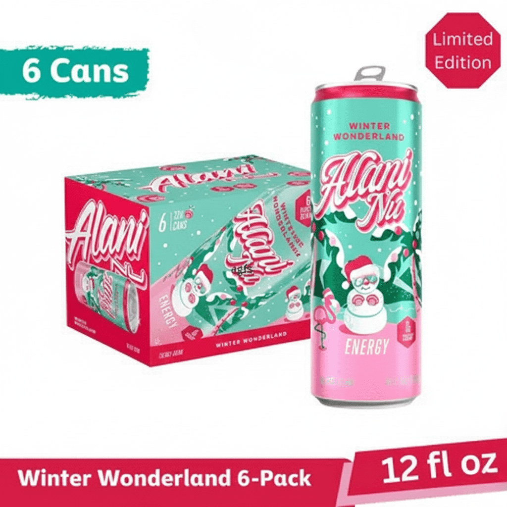 Winter Wonderland Energy Drink – Limited Edition, 12 fl oz 06-Pack