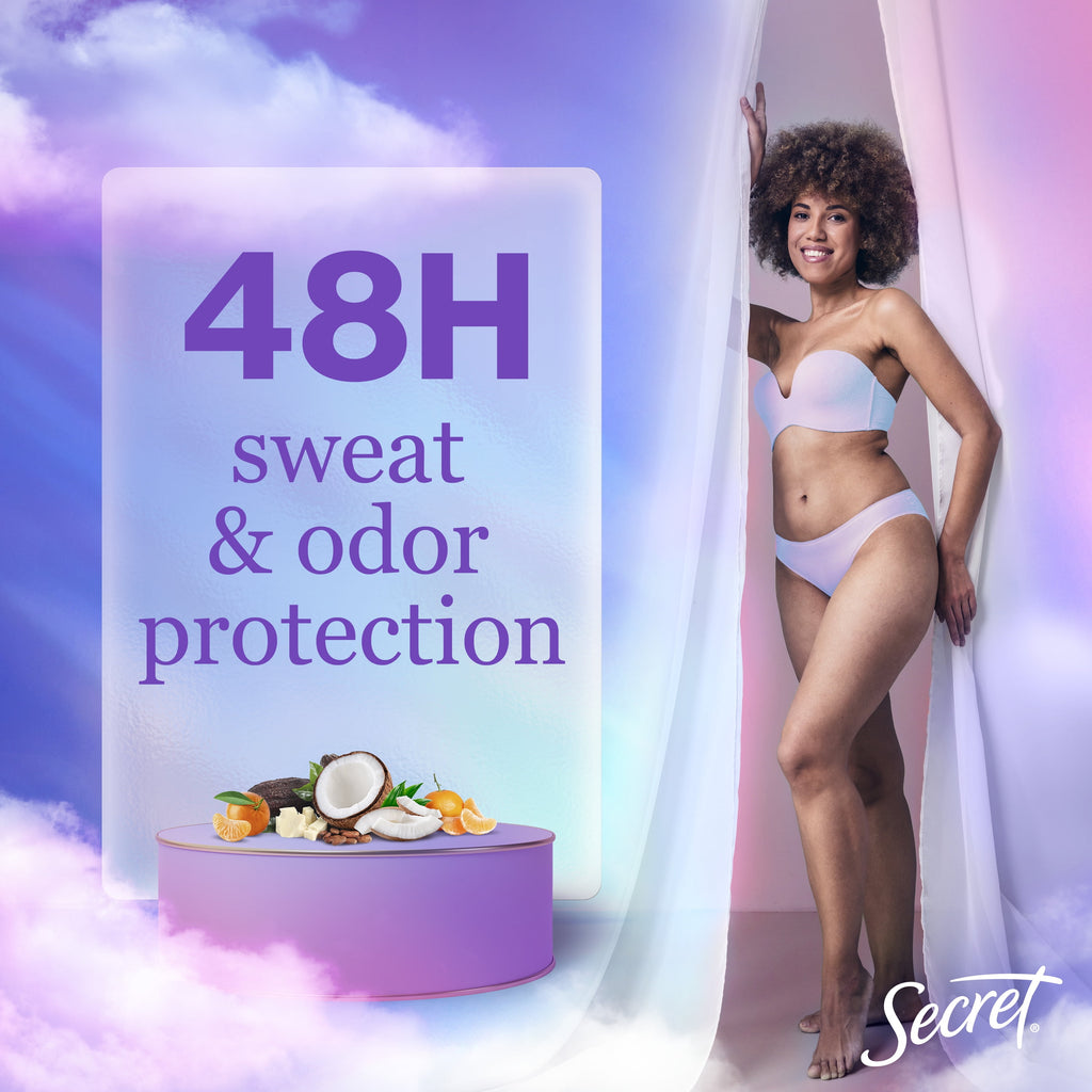 Weightless Dry Spray Antiperspirant &amp; Deodorant for Women, Cocoa Butter Scent, 4.1oz