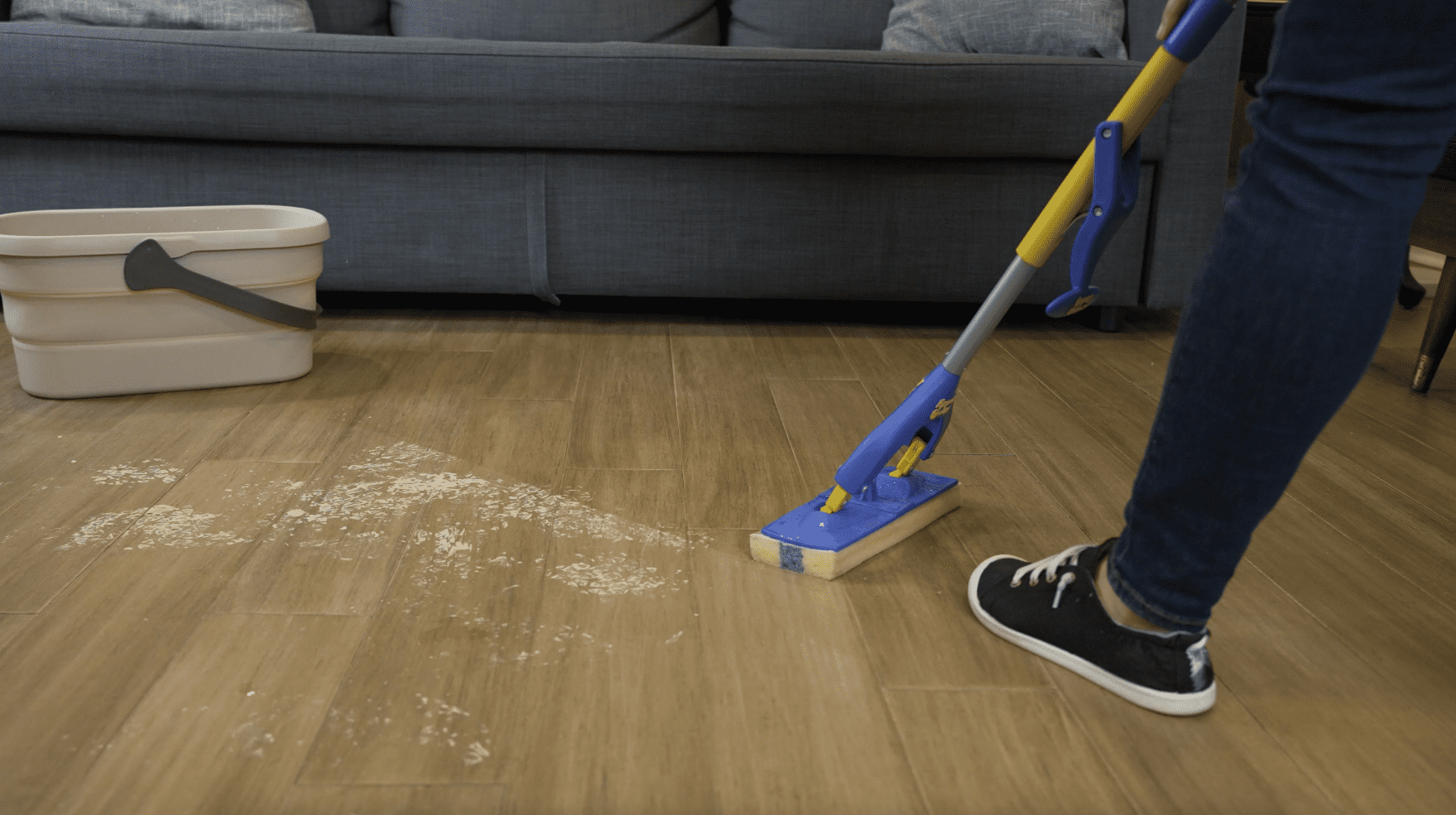 Butterfly Sponge Mop with Extra Refill Head, 2 Count
