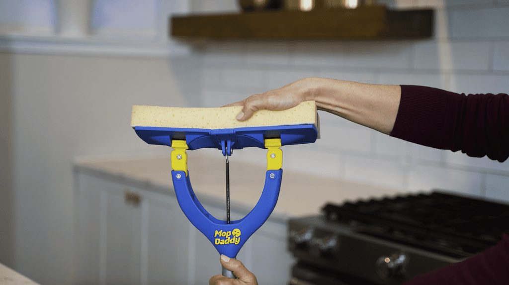 Butterfly Sponge Mop with Extra Refill Head, 2 Count