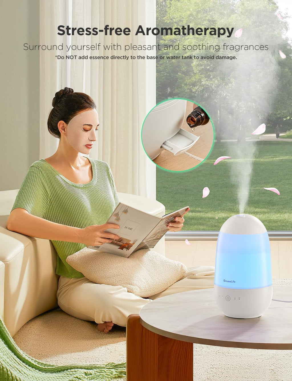 Mini Humidifier for Baby Nursery