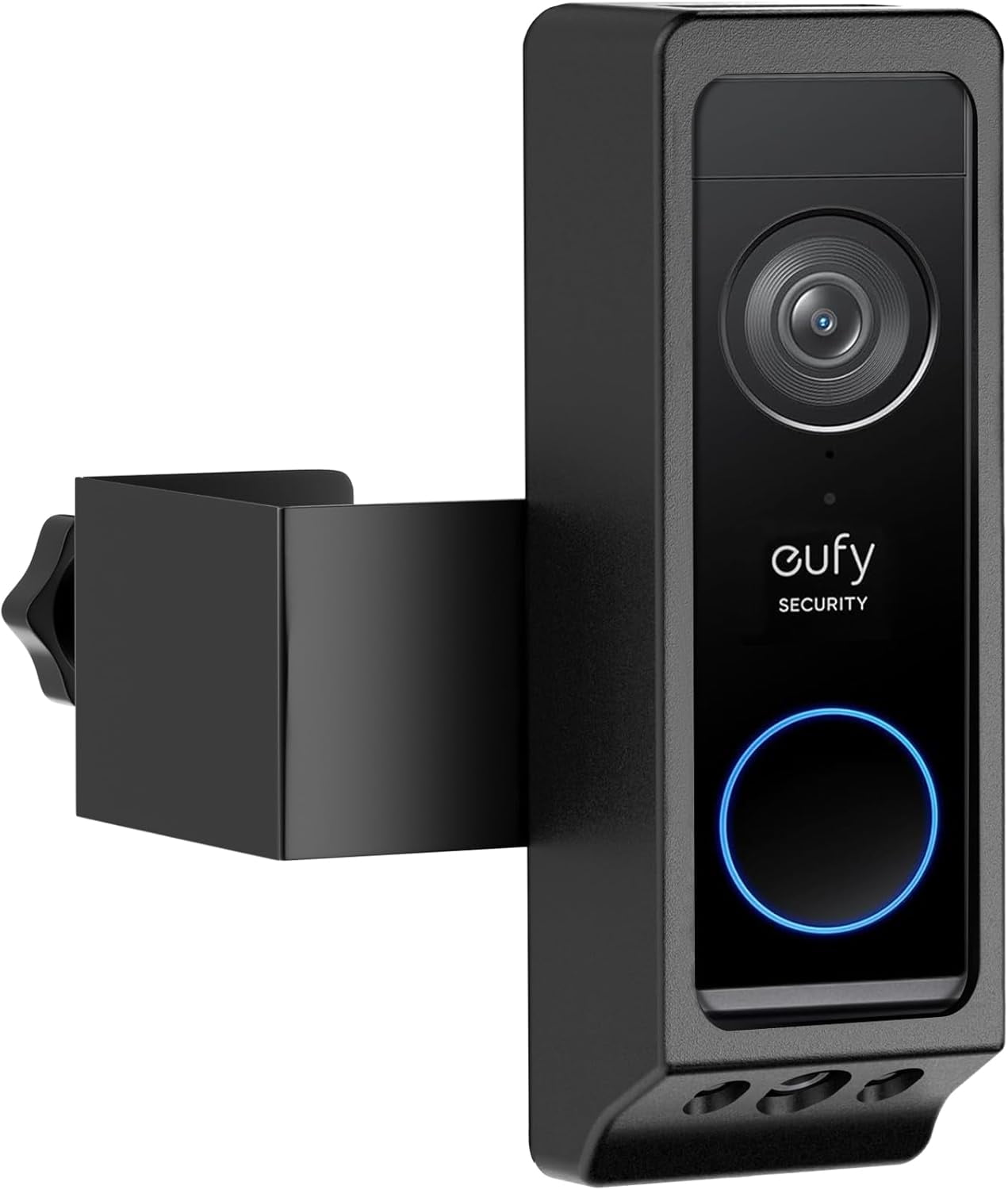 Doorbell Mount for Eufy E340/Wyze Duo Cam Doorbell, No-Drill Adjustable Mounting Bracket E340, Apartment Door Camera Wyze Home Rentals Room