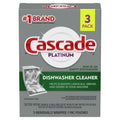 Platinum Dishwasher Cleaner Single Dose Pods, 3 Count