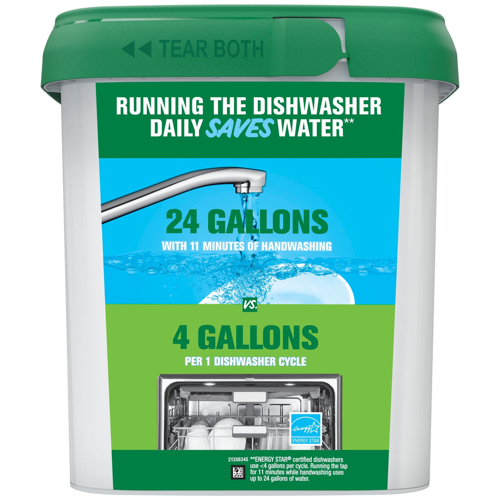 Free &amp; Clear Dishwasher Pods, Dish Detergent Soap, Unscented, 47 Count