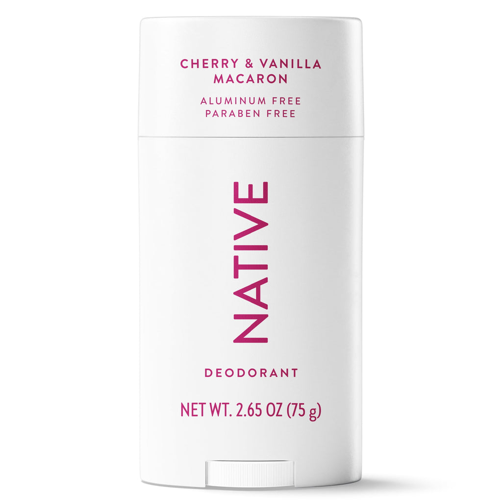 Deodorant, Aluminum Free, Cherry &amp; Vanilla Macaron, Deodorant for Women and Men, 2.65 oz
