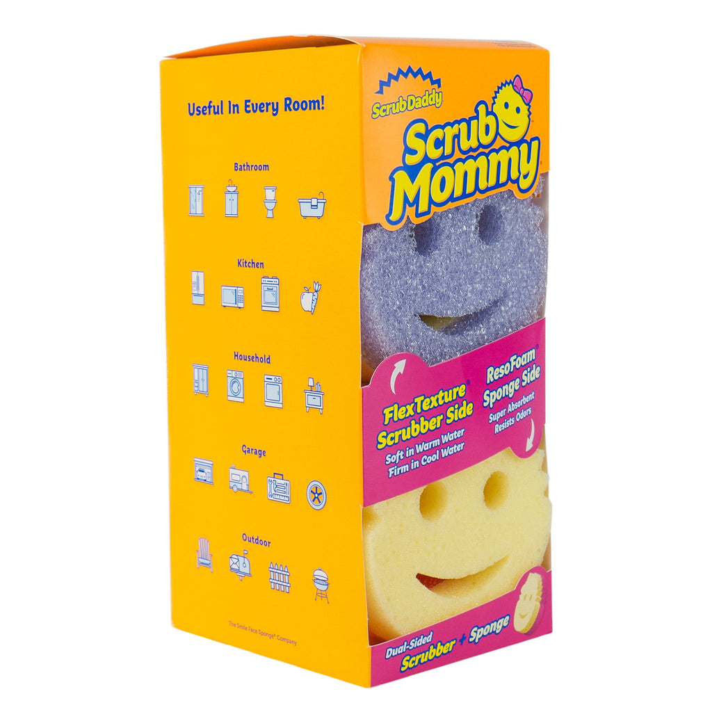 Scrub Mommy Non-Scratch Cleaning Sponges, 4 Count