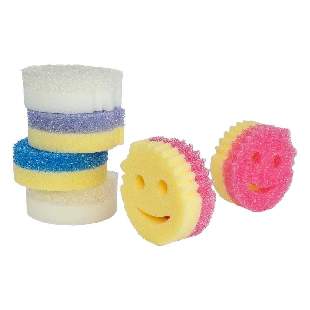Scrub Mommy Non-Scratch Cleaning Sponges, 4 Count