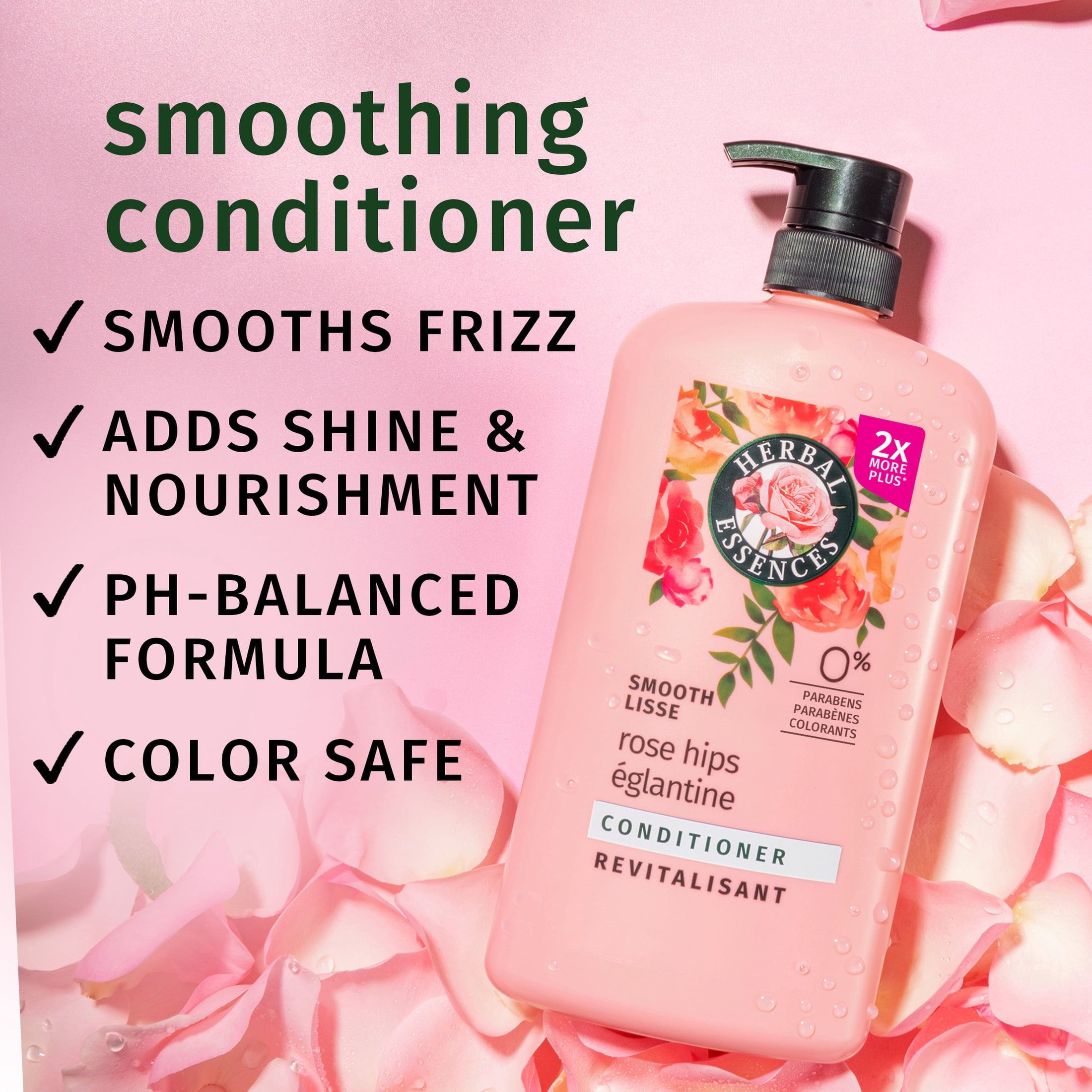 Rose Hips Smooth Collection Conditioner, 33.8 fl oz