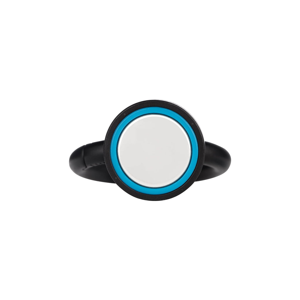 OLINK Portable Magnetic Hook Compatible with Flashlights, Obulb Series, Stainless-Made Carabiner-Style Ring (Black)