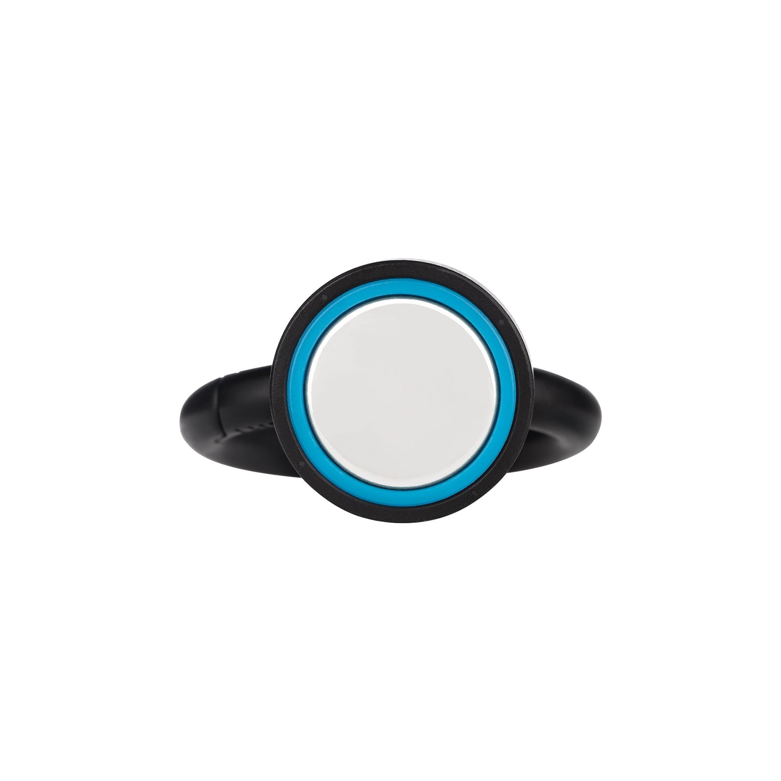 OLINK Portable Magnetic Hook Compatible with Flashlights, Obulb Series, Stainless-Made Carabiner-Style Ring (Black)