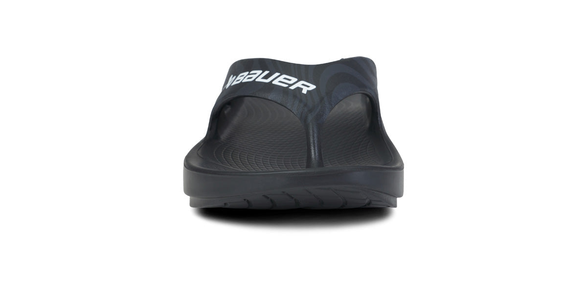 BAUER/OOFOS Women’s OOriginal Sport Sandal ?C Black Asphalt