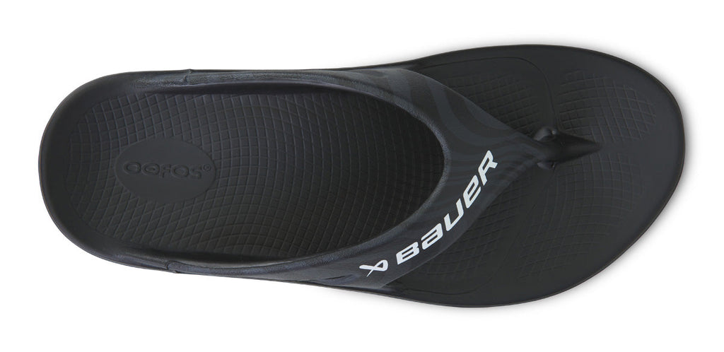 BAUER/OOFOS Women’s OOriginal Sport Sandal ?C Black Asphalt