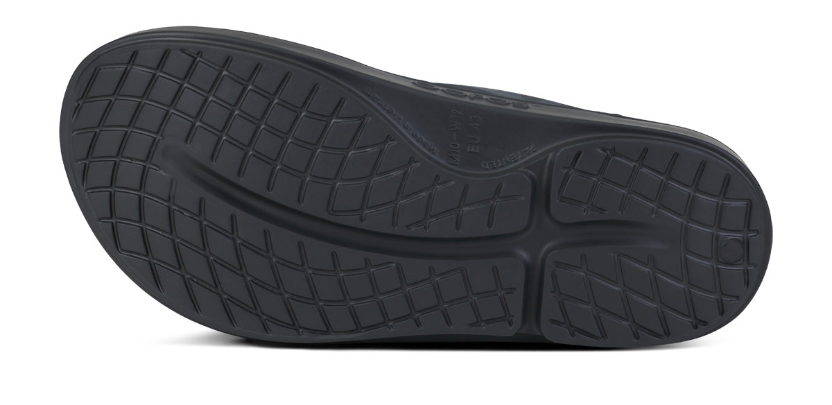 BAUER/OOFOS Women’s OOriginal Sport Sandal ?C Black Asphalt