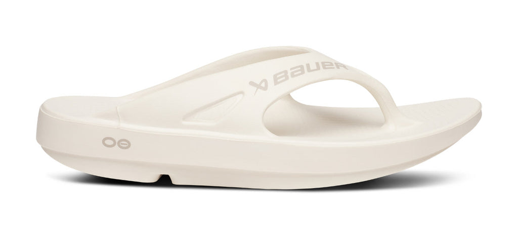 BAUER/OOFOS Men’s OOriginal Sport Sandal ?C Chalk