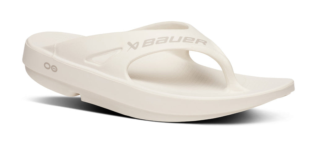 BAUER/OOFOS Men’s OOriginal Sport Sandal ?C Chalk