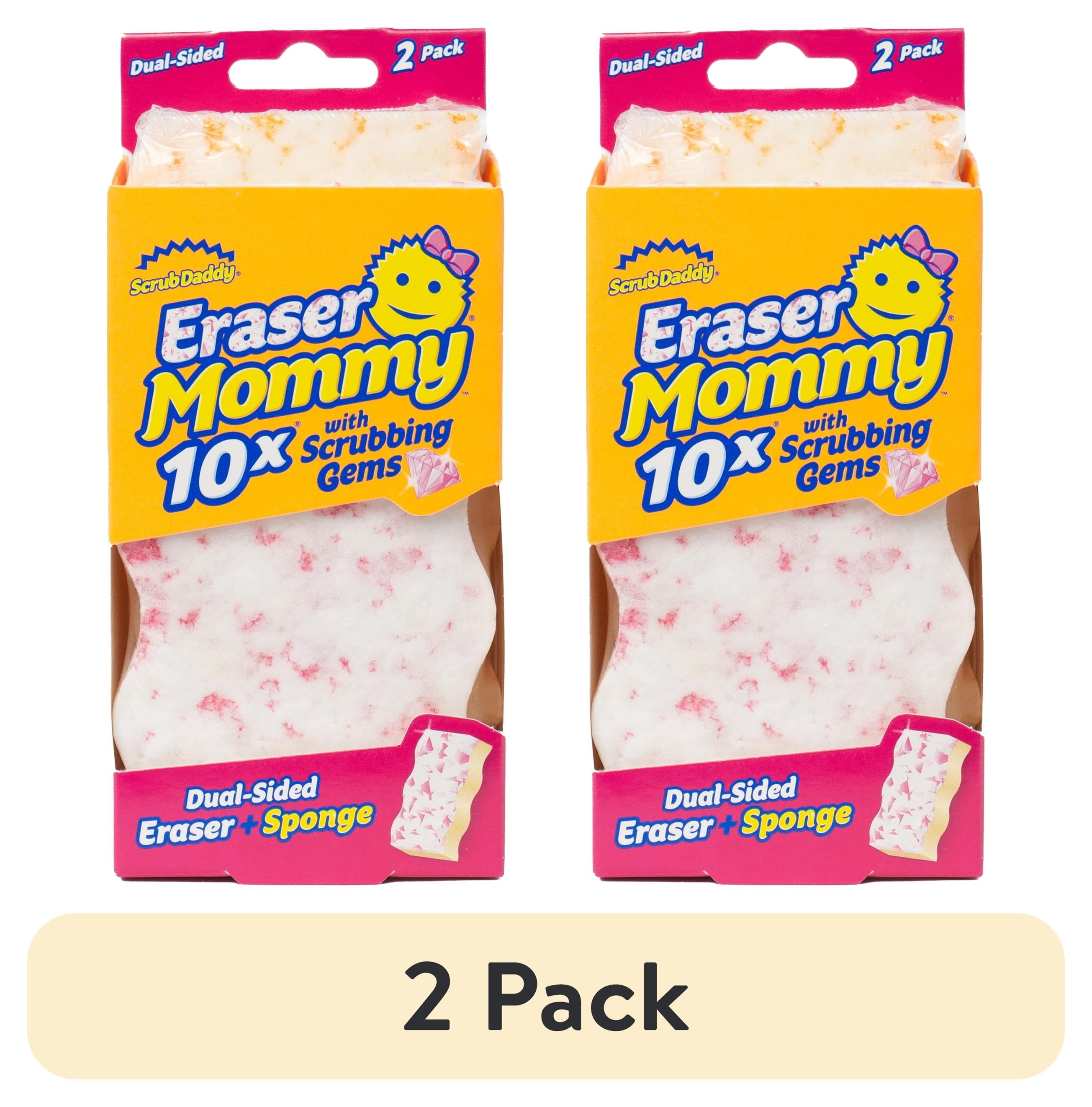Eraser Mommy 10x Dual-Sided Eraser Pads, 2 Count