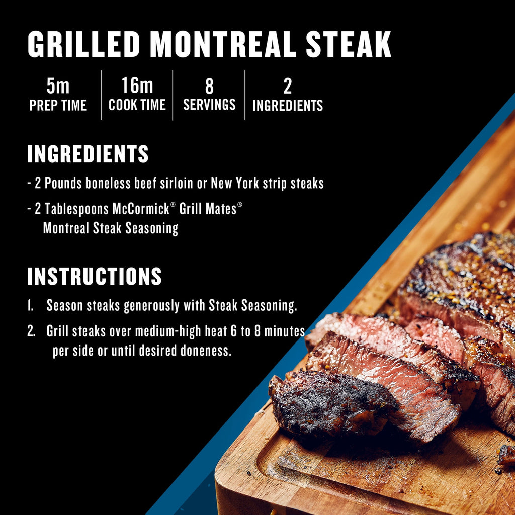 Montreal Steak Seasoning, 3.4 oz Bottle