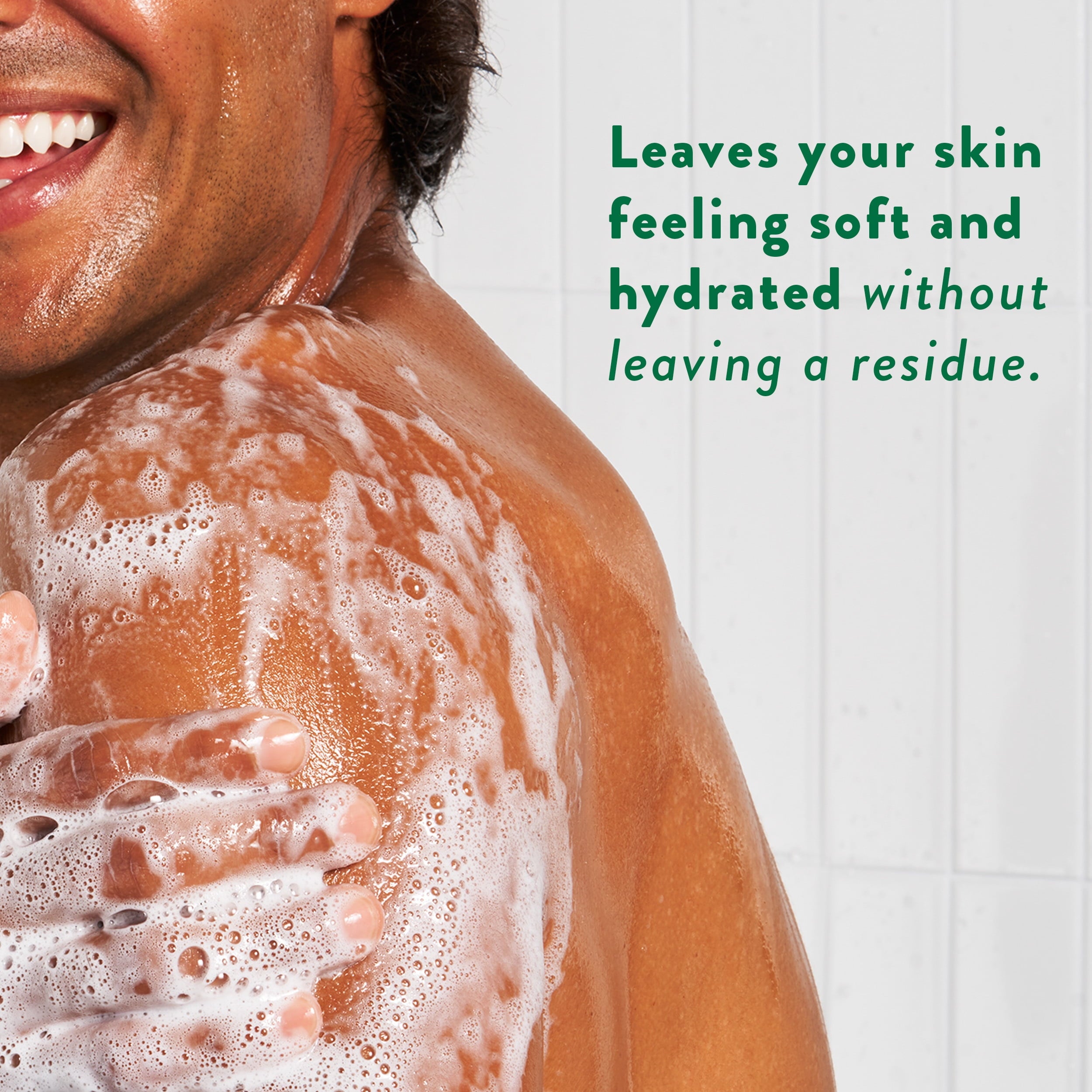 Body Wash, Eucalypts &amp; Mint, Sulfate Free, Naturally Derived Ingredients, 24hr Freshness, for Women &amp; Men, 18fl oz