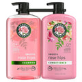 Smooth Rose Hips Shampoo and Conditioner 33.8 Fl Oz (Pack of 2)