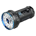 Marauder Mini 7000 Lumen Rechargeable Flashlight with Spot, Flood and RGB lights with Lumentac Organizer