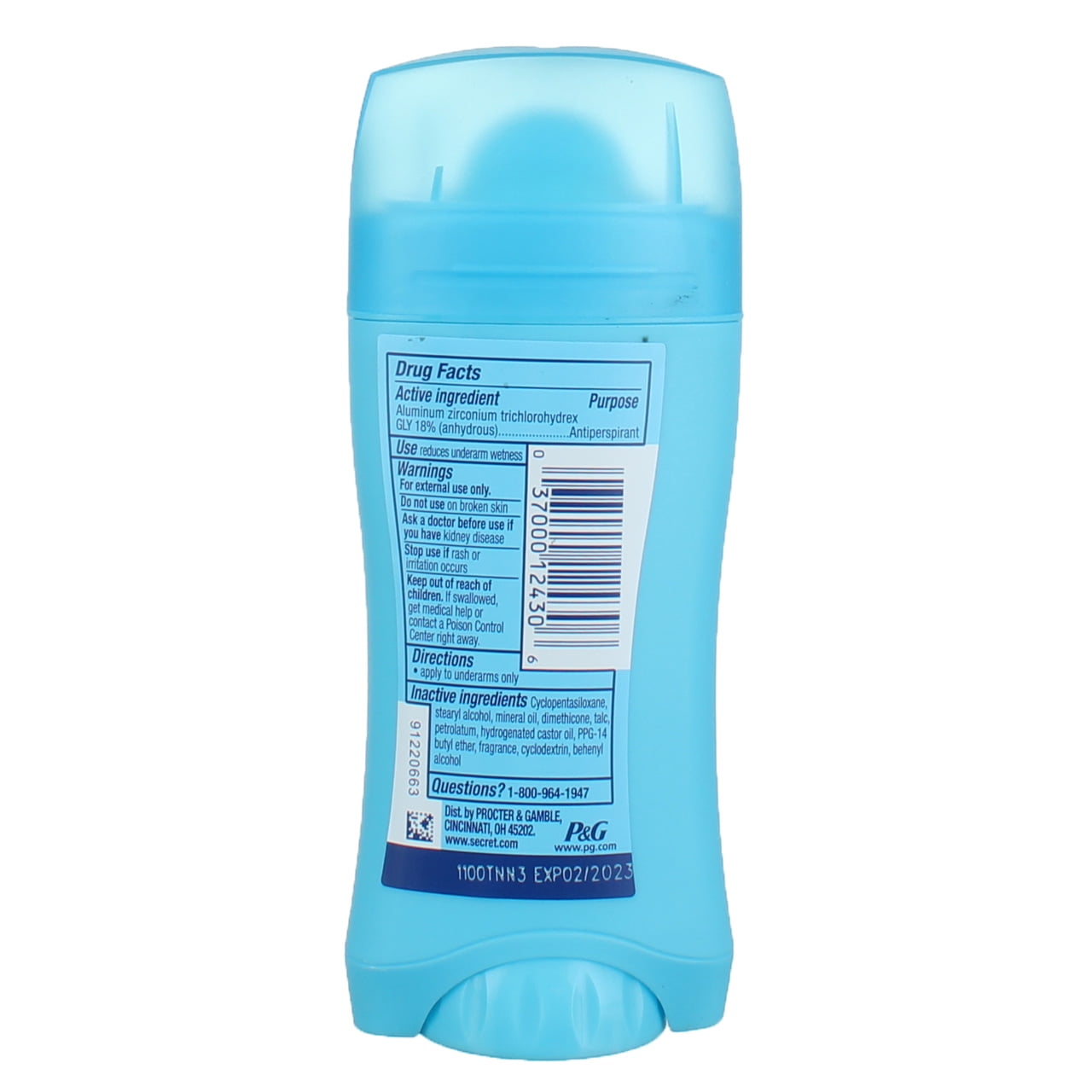 Invisible Solid Antiperspirant Deodorant, Spring Breeze 2.6 oz