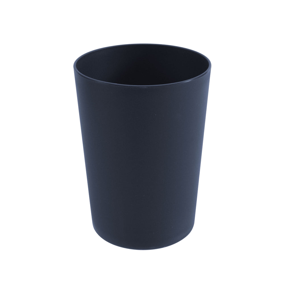 (10 pack) - Dark Blue Round Plastic Tumbler, 18-Ounce