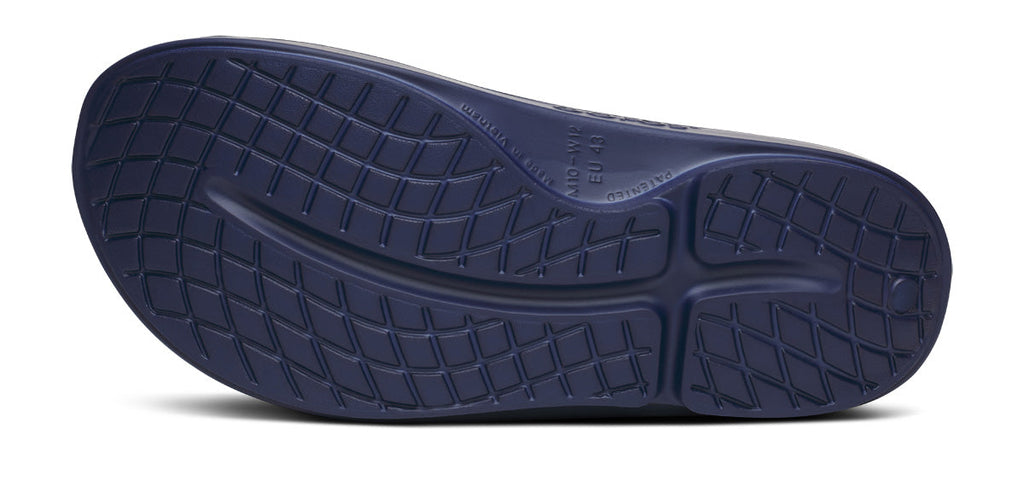 FJ X OOFOS Men’s OOahh Sport Slide Sandal – Navy Camo