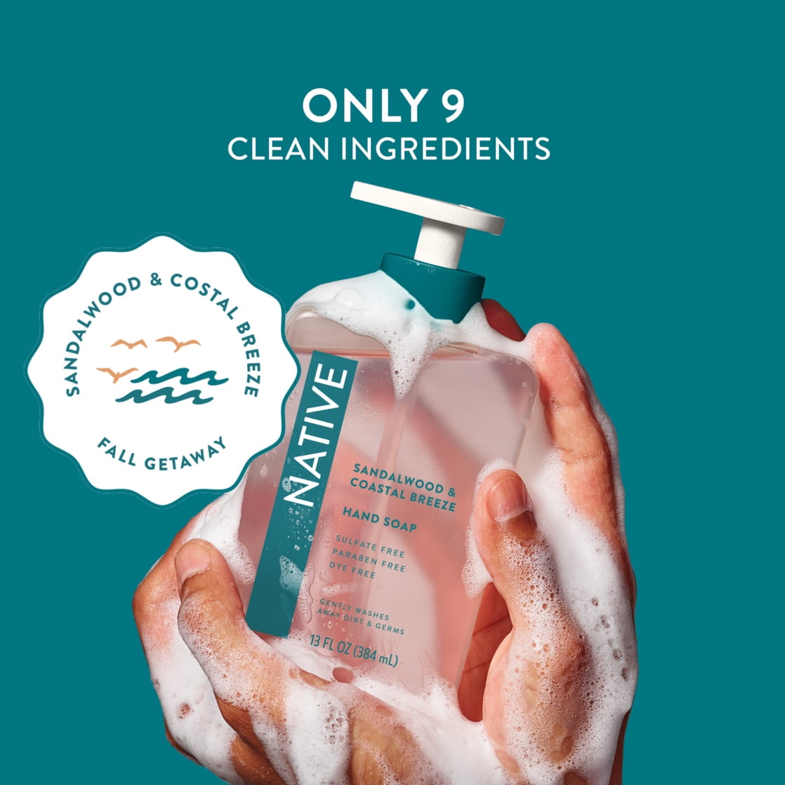Sandalwood &amp; Coastal Breeze Liquid Hand Soap 13 fl oz